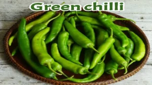 Benefits of green chilli vitamin nutrients and use