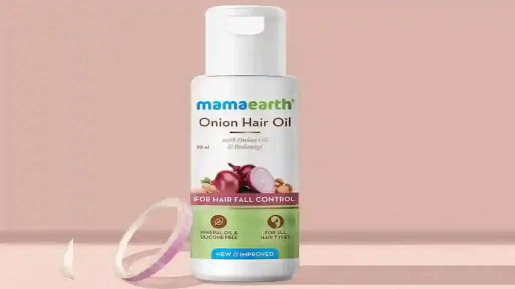 Mamaearth onion hair oil review