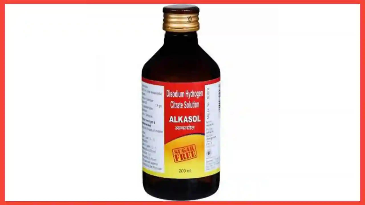 Alkasol syrup uses and benefits for burning sensation in urine