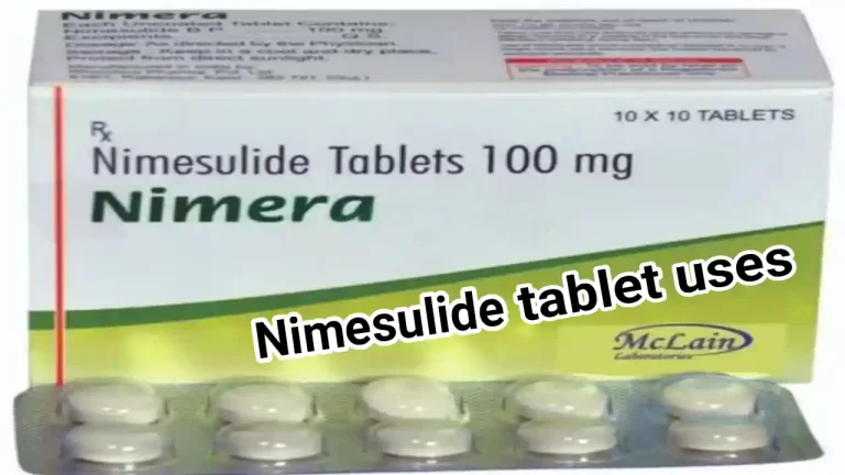 Nimesulide tablet uses benefits doses price and precautions