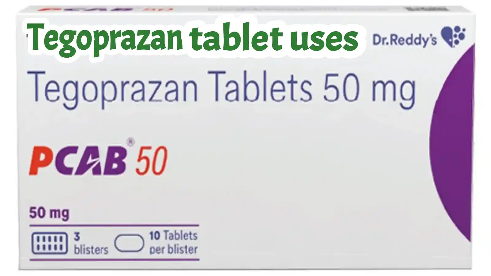 Tegoprazan tablet uses for gastroesophageal reflux disease
