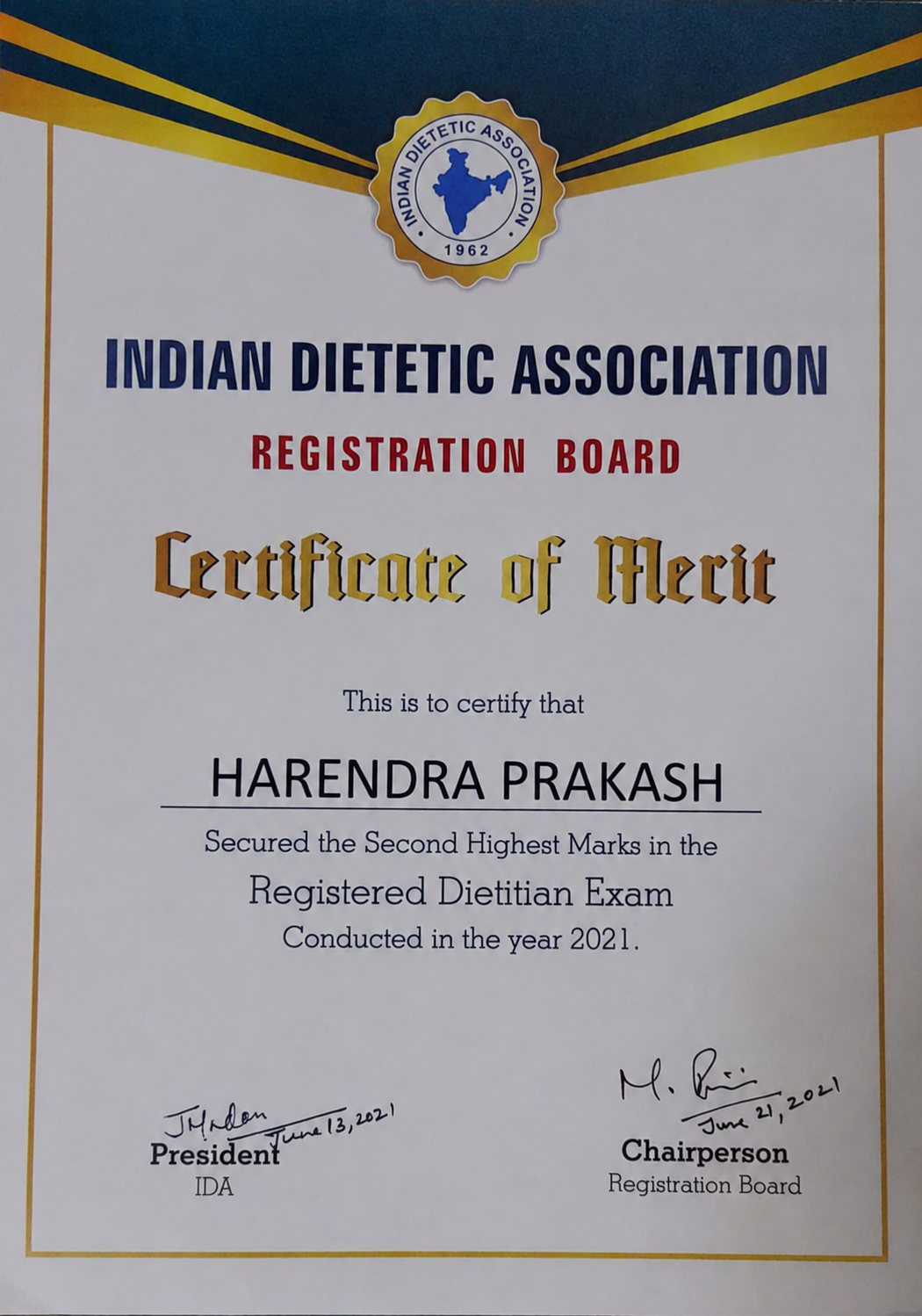 Dietitian (Certificate)